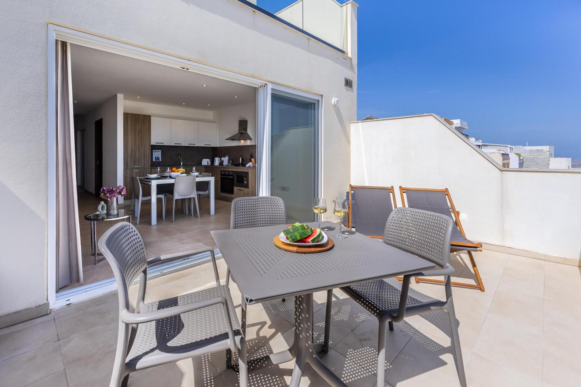 Fl7 Thelodge-Amazing View W Big Terrace By Homely Mellieha Exterior photo